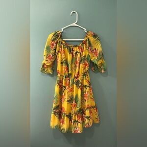 FOREVER 21 CONTEMPORARY “Size: XS” Tropical Sundress
